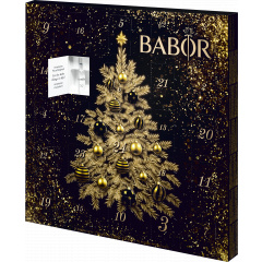 24 ampollas concentradas con ingredientes activos perfectamente coordinados dentro del nuevo Calendario de Adviento BABOR. Para tener una piel radiante y juvenil el día de Navidad y un efecto "WOW" durante todas vacaciones de Navideñas. Calendario de Adviento BABOR 2018