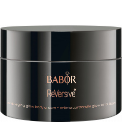 Crema de tratamiento corporal antienvejecimiento suave y extra nutritiva con pigmentos ultrafinos Glow-Tech. ReVersive Antiaging Glow Body Cream