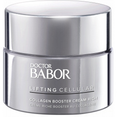 Una crema facial muy rica, reafirmante y tensora. También es ideal como crema de noche. Collagen Booster Cream Rich