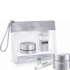 Doctor Babor Set es una edición limitada con 2 productos Lifting Cellular superventas: Collagen Booster Cream y Firming Lip Booster Lifting Set Colagen Booster Cream & Lip Booster