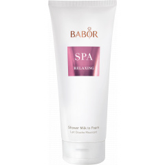 Una leche suave de ducha que se transforma en una espuma suave con notas florales y amaderadas combinadas con una delicada nota de lavanda. Shower Milk to Foam