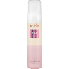 Una espuma corporal bifase con una fragancia floral amaderada combinada con una nota delicada de lavanda. Bi-Phase Body Foam